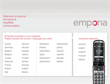 Tablet Screenshot of emporia.eu