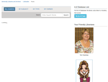 Tablet Screenshot of libguides.emporia.edu
