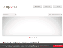 Tablet Screenshot of emporia.at